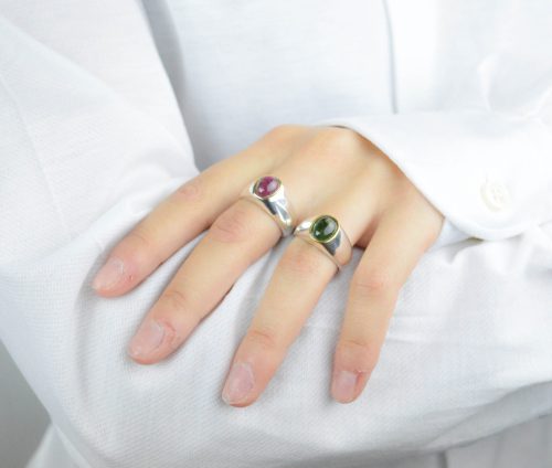 Natural Pink Tourmaline Ring Woman Artisan Ring Art Deco Ring Boho Gemstone Ring Big Ring For Woman Gift For Her October Birthstone 3 scaled e1647946104629