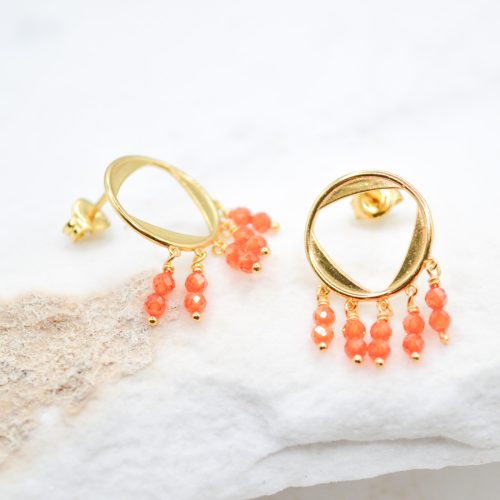 MINIMALIST STUD EARRINGS, Tiny Dangle Gemstone Earrings, Tiny Stone Stud Earrings, Small Classy Stud Earrings, Gift For Her, Tiny Gold Studs 3